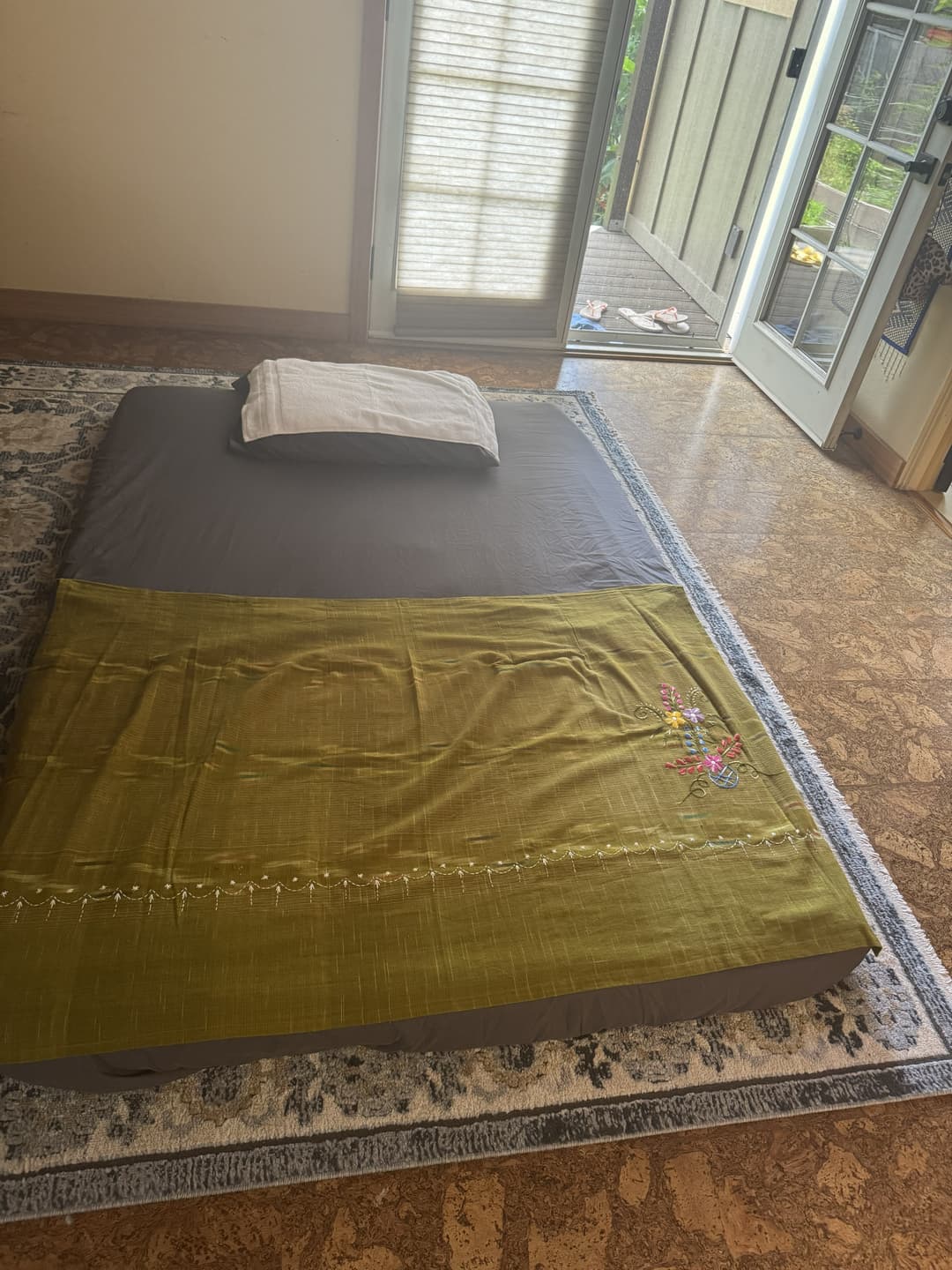 Image of a massage table